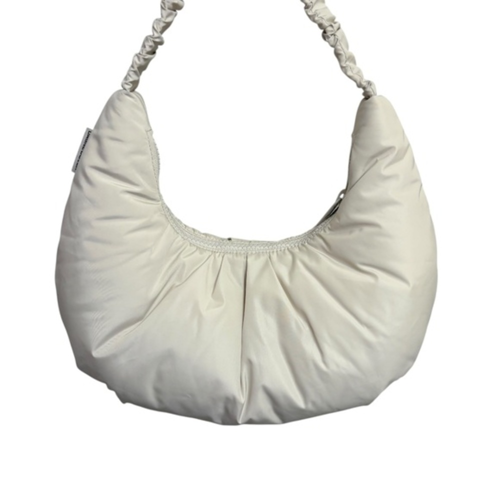 Dagne Dover moonbeam puff shoulder bag nwt